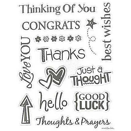Clear Stamps Stampabilities - Sentiments