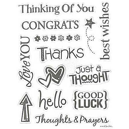 Clear Stamps Stampabilities - Sentiments