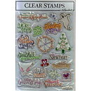 Clear Stamps Stampabilities - Sentiments Holiday