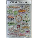 Clear Stamps Stampabilities - Sentiments Holiday