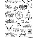 Clear Stamps Stampabilities - Sentiments Holiday