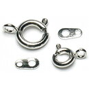 Cousin Basic Metal Findings - Silver Spring Rings Assorted
