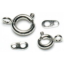 Cousin Basic Metal Findings - Silver Spring Rings Assorted