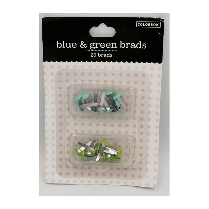 Colorbök Brads - Blue & Green