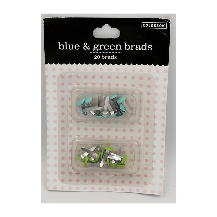 Colorbök Brads - Blue & Green