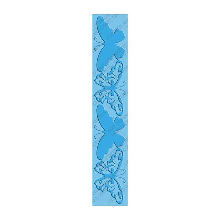 Provo Craft Cuttlebug Embossing Border 12" - Butterfly