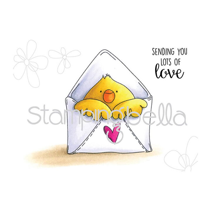 Stamping Bella Cling Rubber Stamps - Mail Chick