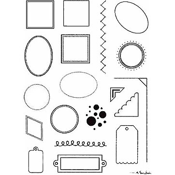 Clear Stamps Stampabilities - Frames