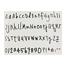 Quickutz Dies Alphabet Set Classic - Heidi Swap Handwriting