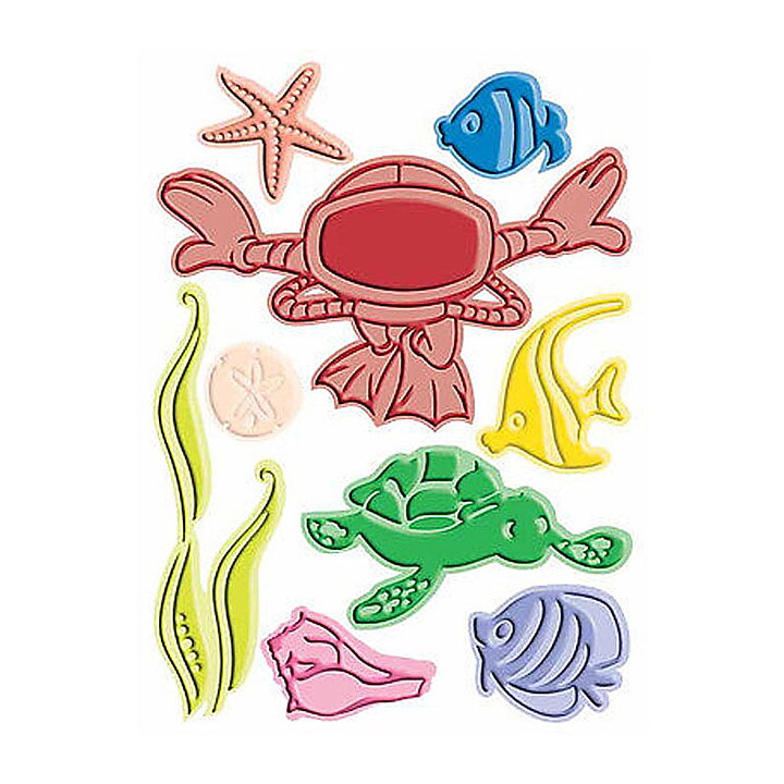 Provo Craft Cuttlebug Cut & Emboss A2 - Disney Under the Sea