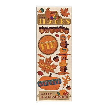 K&Company Adhesive Chipboard - JY Thanksgiving