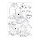 Craft Consortium A5 Clear Stamps - Cottage Garden Birds and the Bees