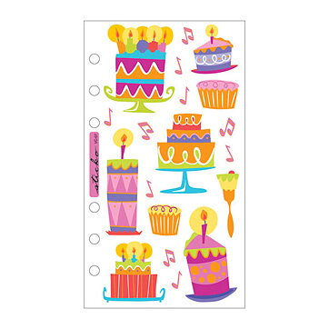 EK Success Sticko Vellum Stickers - Party Cakes