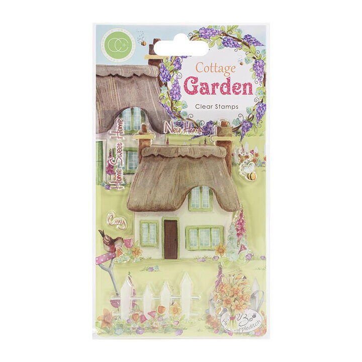 Craft Consortium A5 Clear Stamps - Cottage Garden