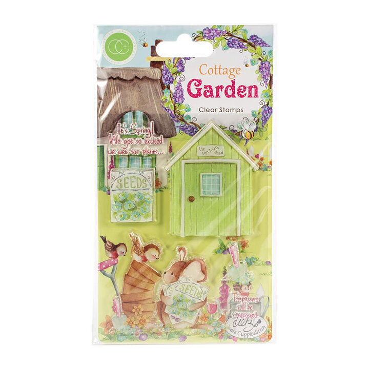 Craft Consortium A5 Clear Stamps - The Potting Shed