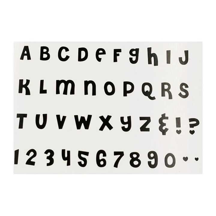 Quickutz Dies Alphabet Set Mini - Sketchbook