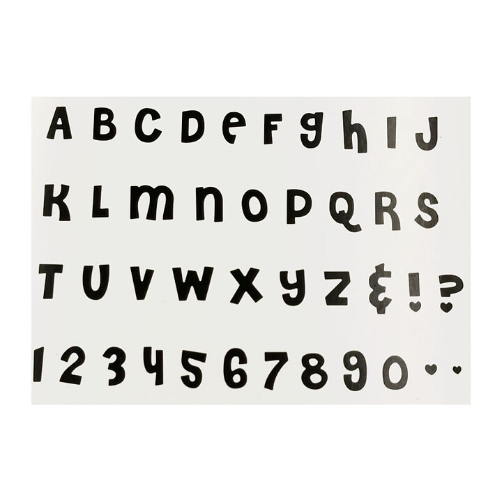Quickutz Dies Alphabet Set Mini - Sketchbook