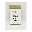 Quickutz Dies Alphabet Set Mini - Sketchbook