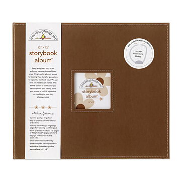 Doodlebug Storybook 12x12 D-Ring Album - Bon Bon