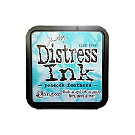 Tim Holtz Distress Ink Pad SPRING - Peacock Feathers