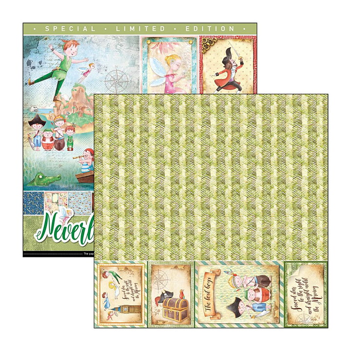 Ciao Bella Double-Sided Paper Pack - Neverland