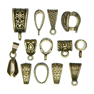 Cousin Basic Metal Findings - Antique Gold Mixed Bail Pack