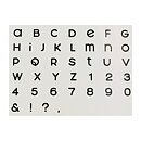 Quickutz Dies Alphabet Set Mini - Garden