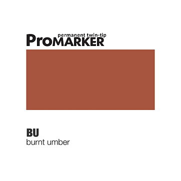 ProMarker -  BU Burnt Umber