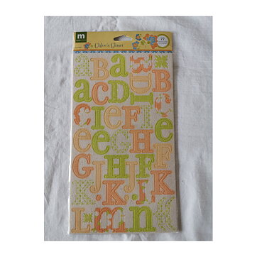 Making Memories Stickers Chloe´s Closet - Canvas Alpha