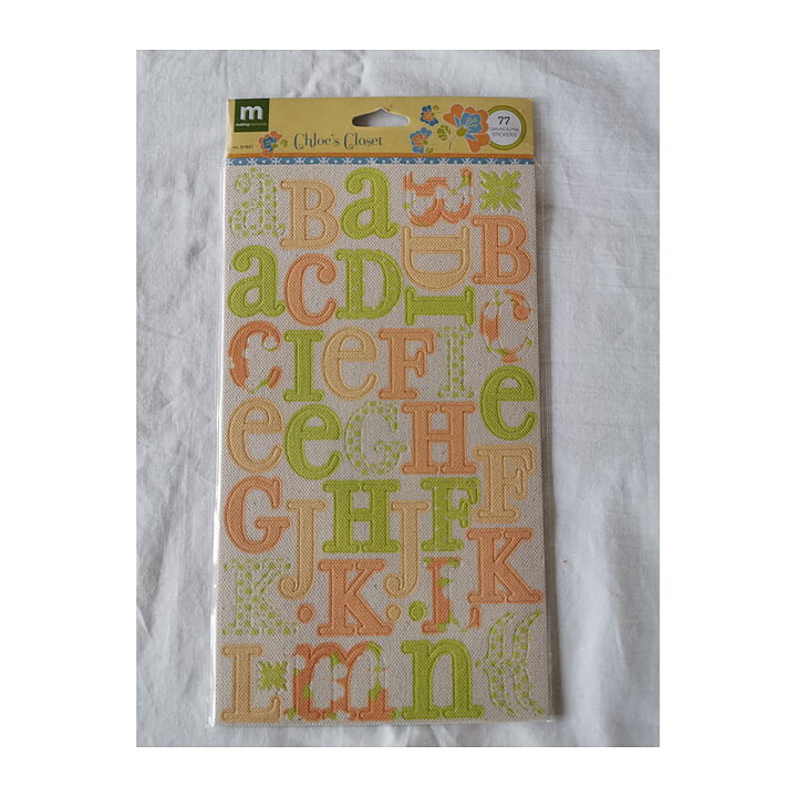Making Memories Stickers Chloe´s Closet - Canvas Alpha