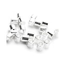 Cousin Basic Metal Findings - Silver Crimp Tube 2 mm
