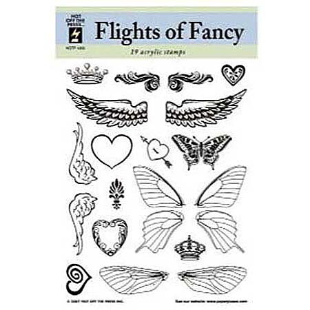Hot of the Press Clear Stamps - Flights of Fancy