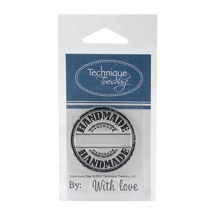 Technique Tuesday Clear Stamps - Handmade Seal