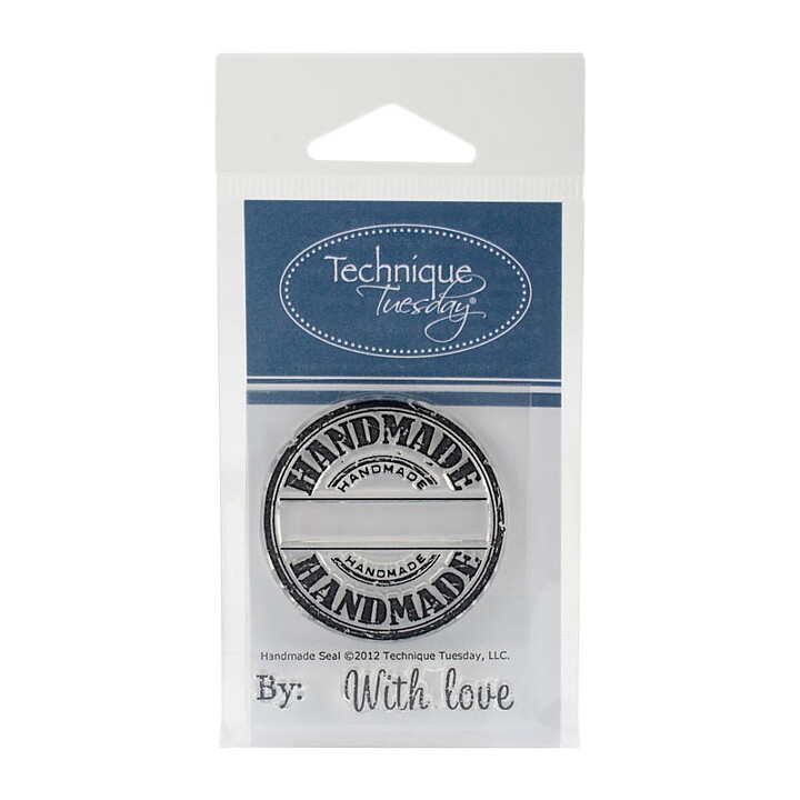 Technique Tuesday Clear Stamps - Handmade Seal