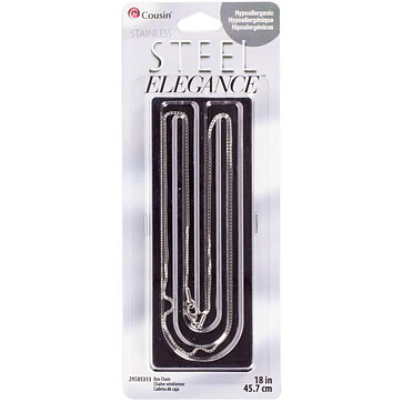 Cousin Stainless Steel Elegance Chain - Box