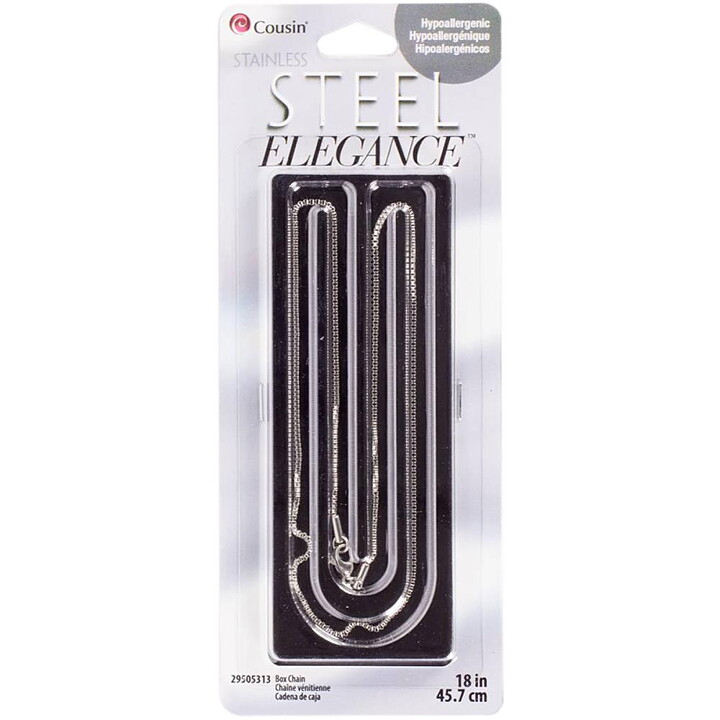 Cousin Stainless Steel Elegance Chain - Box