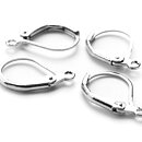 Cousin Basic Metal Findings - Silver Earring Lever 10x15 mm