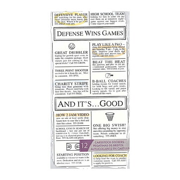 EK Success Sticko Stickers - Classifieds Basketball