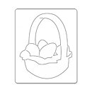 Sizzix Die Originals - Easter Basket & Eggs