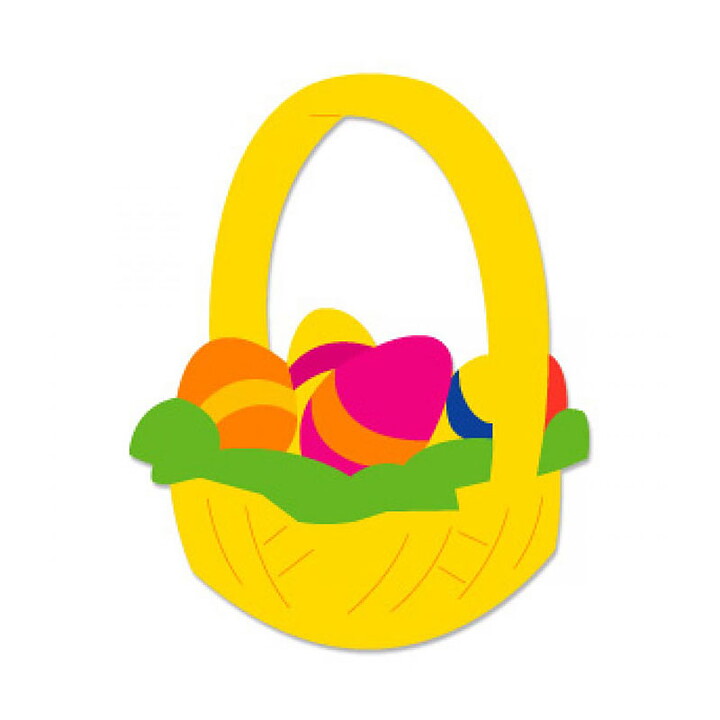 Sizzix Die Originals - Easter Basket & Eggs
