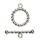 Cousin Sterling Elegance - Rope Toggle Small