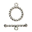 Cousin Sterling Elegance - Rope Toggle Small