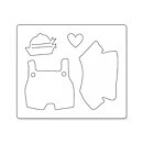 Sizzix Die Originals - Animal Dress UPS Sailor Outfit