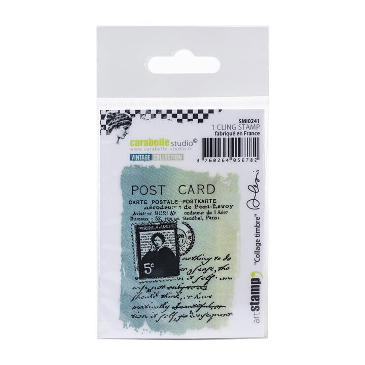 Carabelle Studio Cling Stamp Small - Stamp Collage