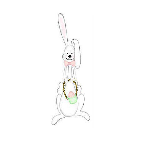 BK Dies 2x3 Animal Bunny