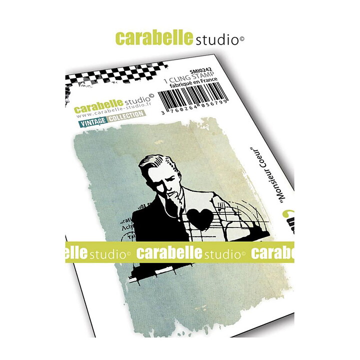 Carabelle Studio Cling Stamp Small - Monsieur Coeur