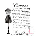 Dress My Craft Stencil A4 - Couture Fashion