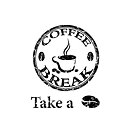 Technique Tuesday Clear Stamps - Coffee Break Seal