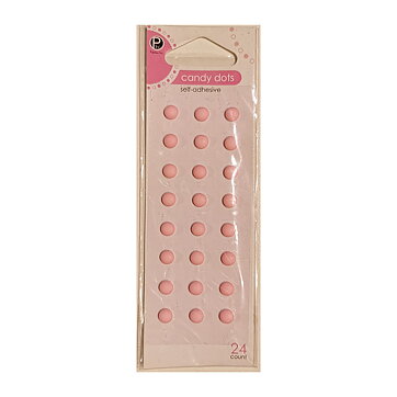 Pebbles Inc Candy Dots - Baby Pink