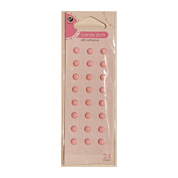 Pebbles Inc Candy Dots - Baby Pink